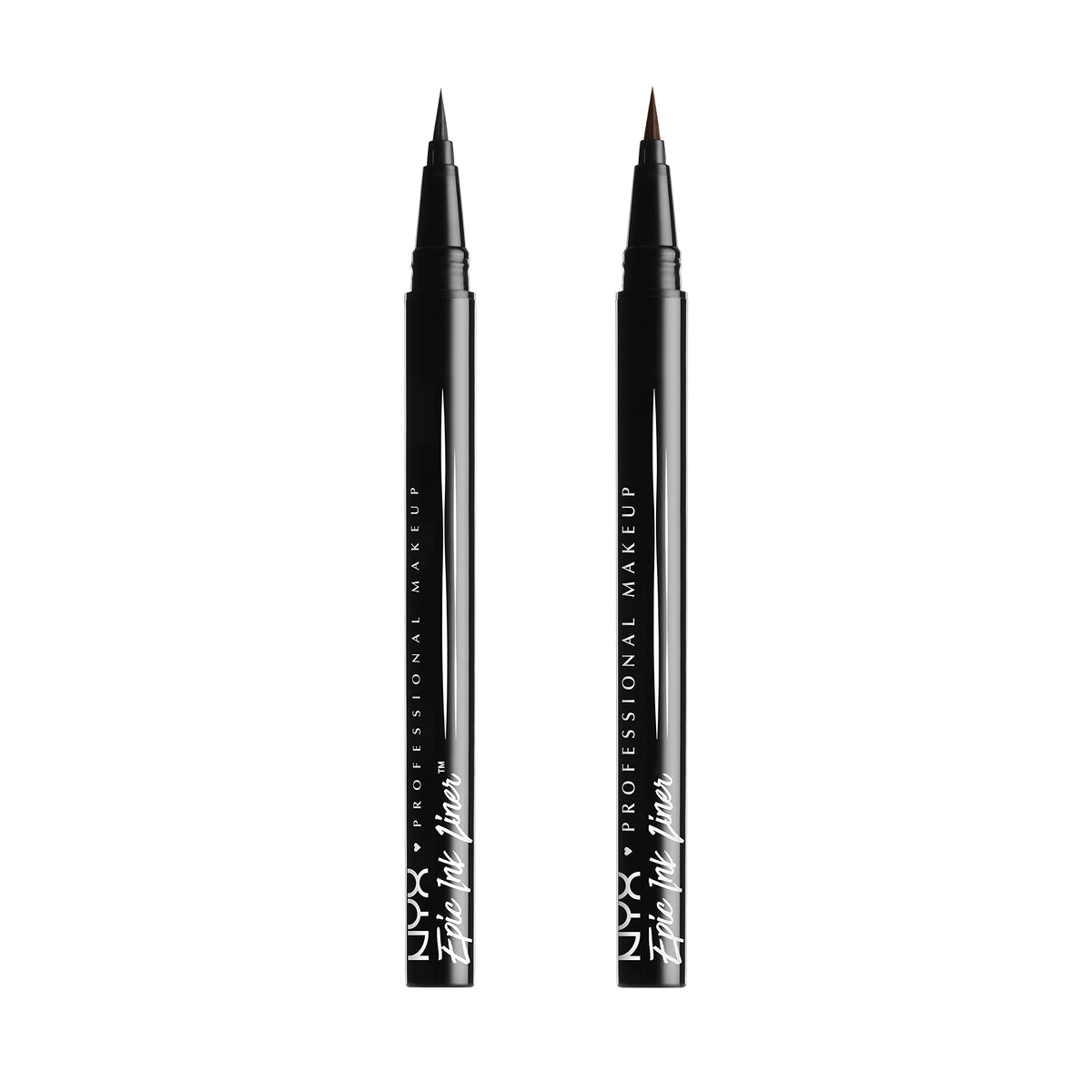 NYX PROFESSIONAL MAKEUP Epic Ink Liner black pack of 2 front view