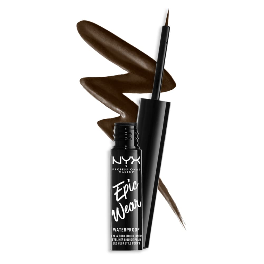 NYX PROFESSIONAL MAKEUP Epic Wear Liquid Liner Brown front view