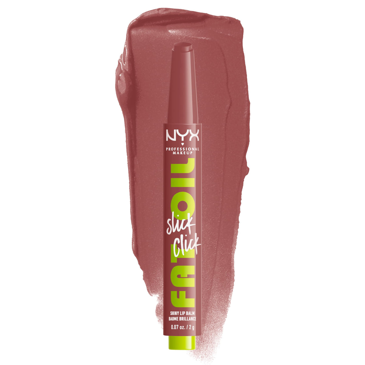 NYX PROFESSIONAL MAKEUP Fat Oil Slick Click Lip Balm front view