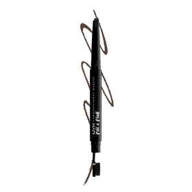 NYX PROFESSIONAL MAKEUP Fill & Fluff Eyebrow Pomade Pencil Brunette front view