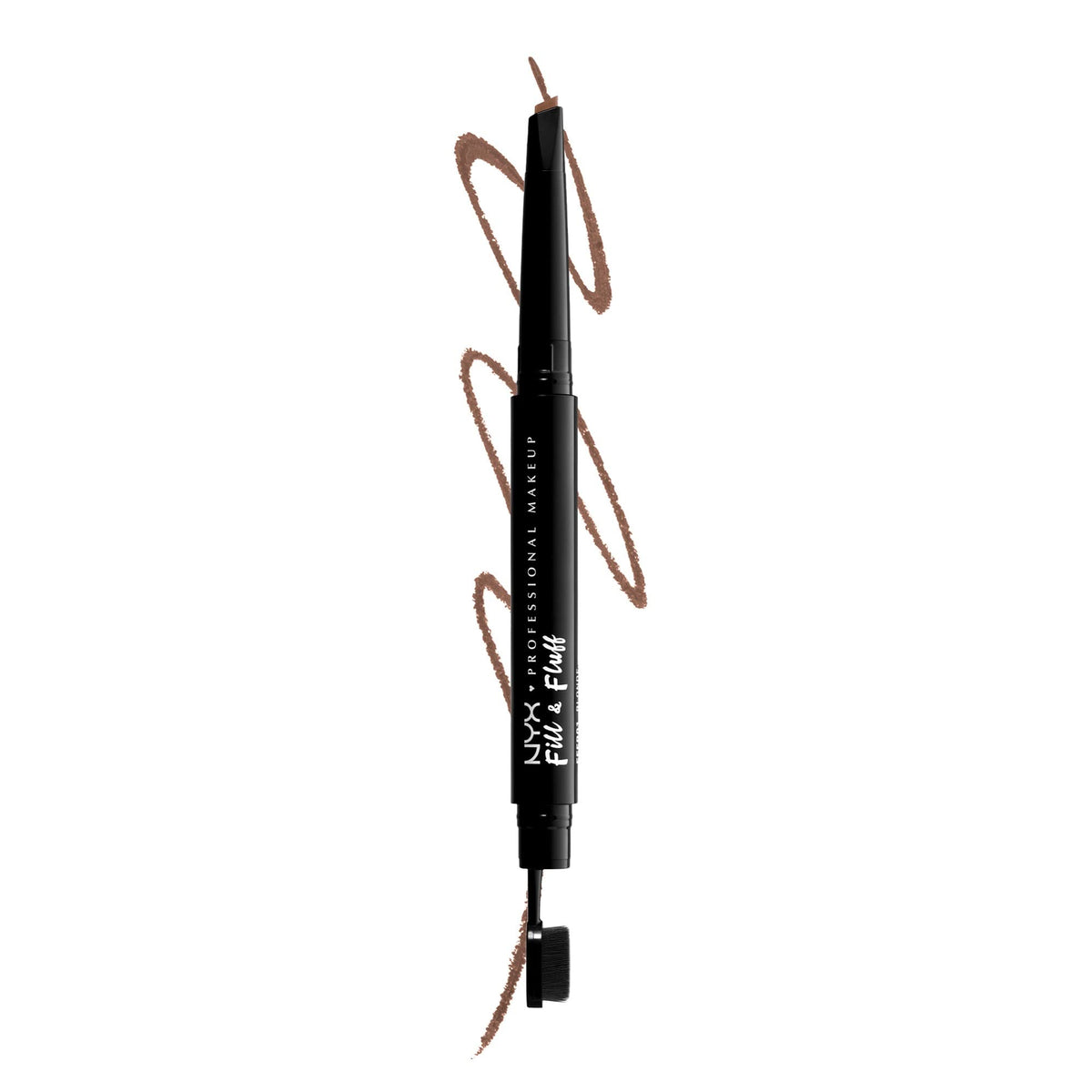 NYX PROFESSIONAL MAKEUP Fill & Fluff Eyebrow Pomade Pencil in Auburn front view
