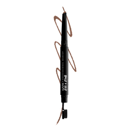 NYX PROFESSIONAL MAKEUP Fill & Fluff Eyebrow Pomade Pencil in Auburn front view