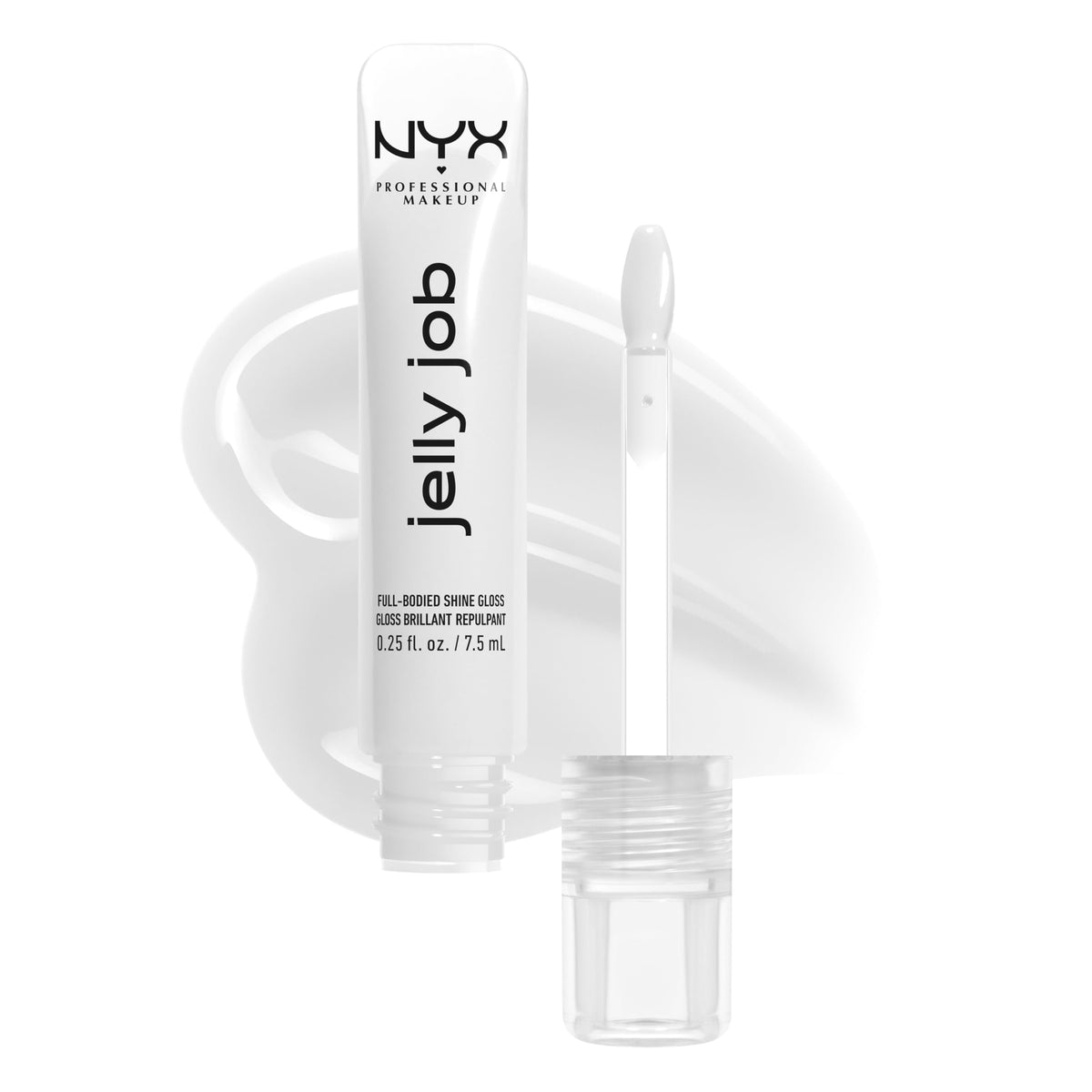 NYX PROFESSIONAL MAKEUP Jelly Job Lip Gloss Clear front view