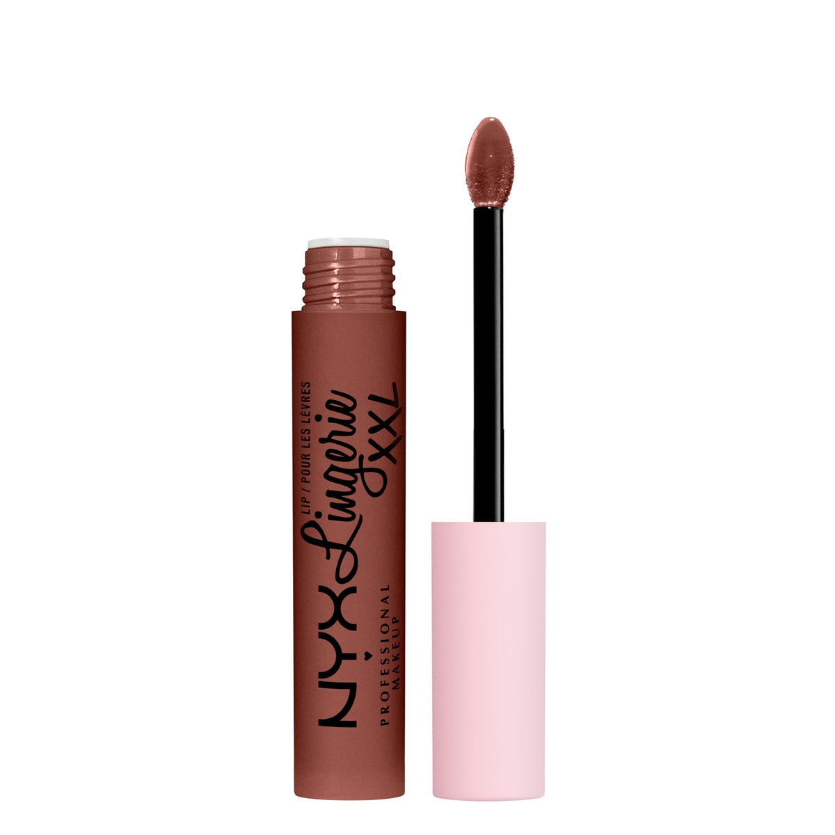 NYX PROFESSIONAL MAKEUP Lip Lingerie XXL Matte Liquid Lipstick in Low Cut front view