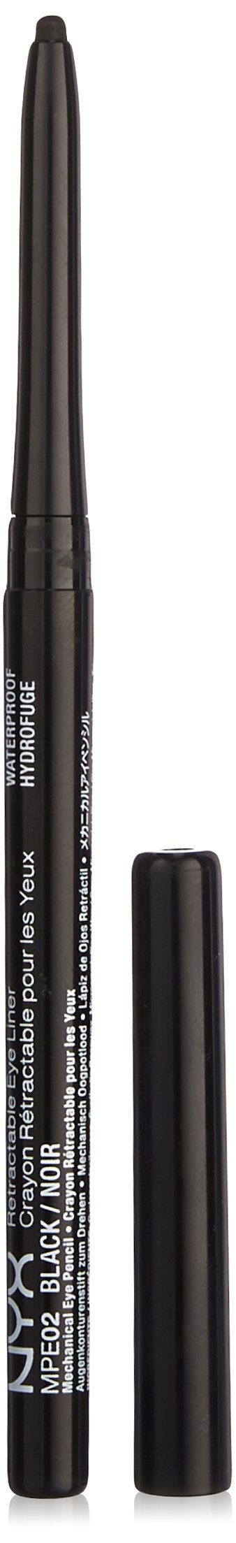 NYX PROFESSIONAL MAKEUP Mechanical Eye Pencil Black front view