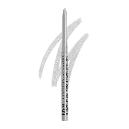 NYX PROFESSIONAL MAKEUP Mechanical Eyeliner Pencil in Silver front view