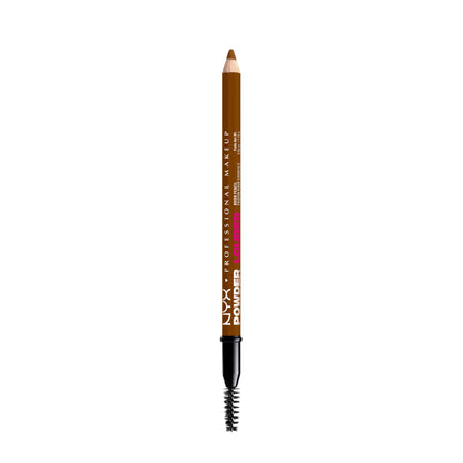 NYX PROFESSIONAL MAKEUP Powder Louder Eyebrow Pencil in Auburn front view