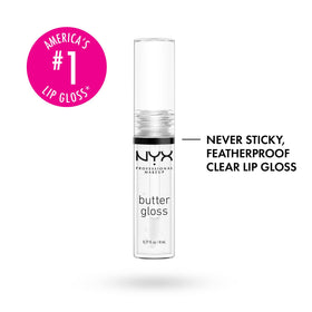 NYX Slim Lip Pencil Espresso and Butter Gloss Sugar Glass packaging