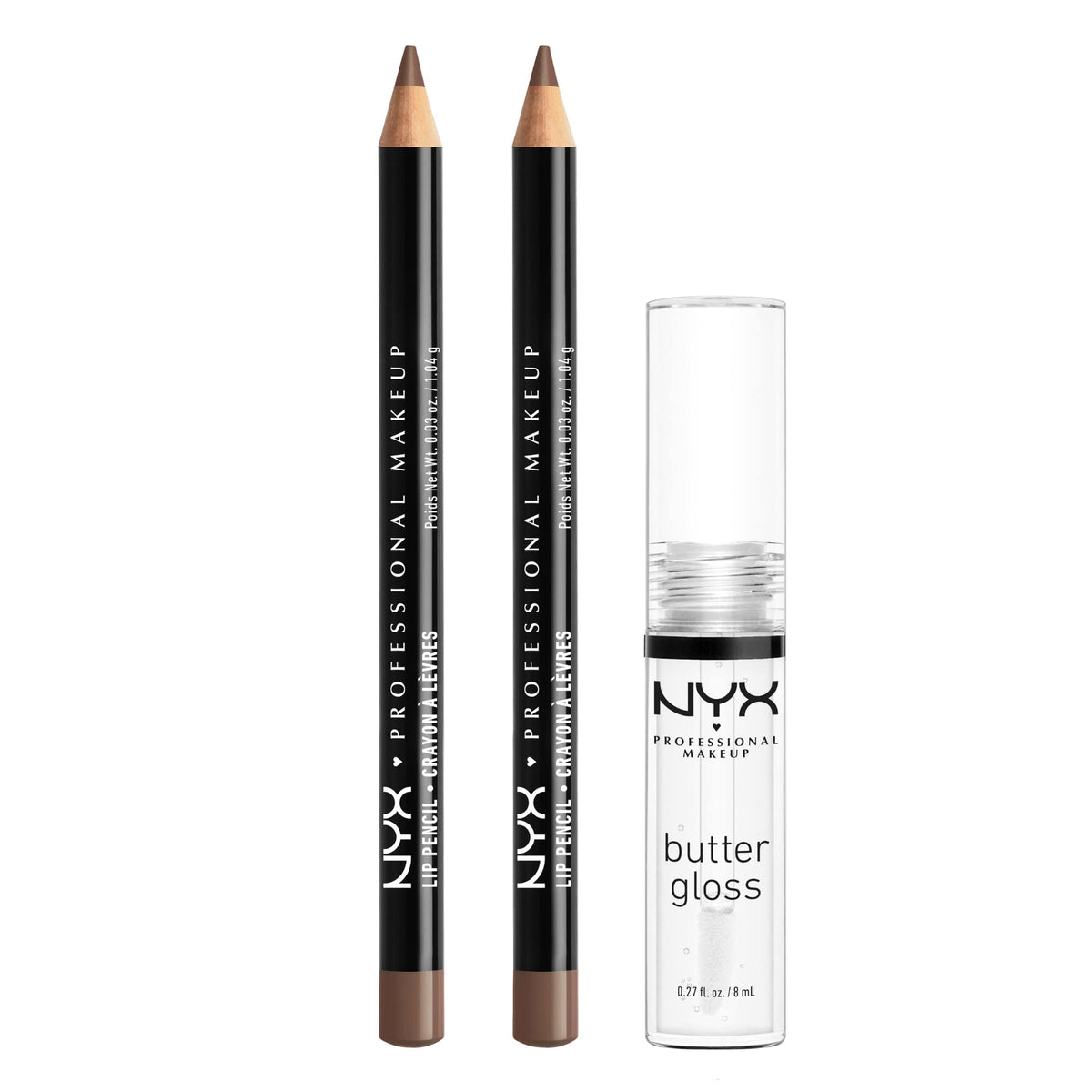 NYX Slim Lip Pencil Espresso shade front view