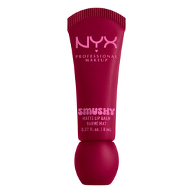 NYX Smushy Matte Lip Balm Cherry Red front view