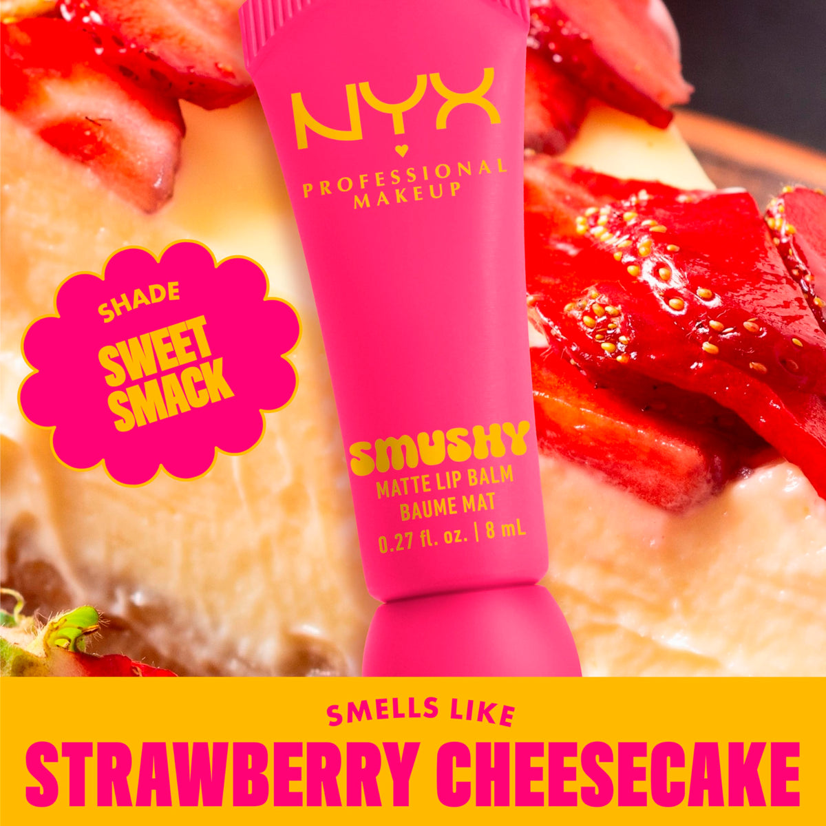 NYX Smushy Matte Lip Balm packaging