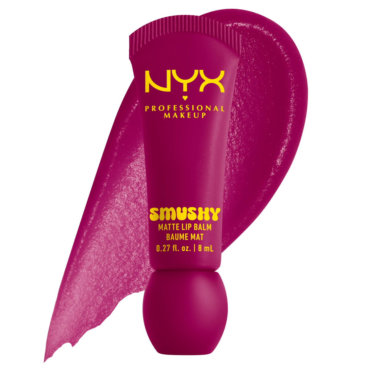NYX Smushy Matte Lip Balm Silly Sippin' front view