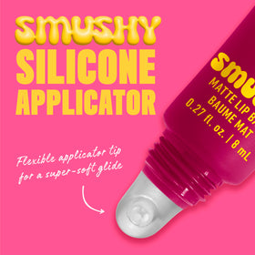 NYX Smushy Matte Lip Balm Silly Sippin' texture