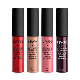 NYX Soft Matte Lip Cream Copenhagen applicator close-up