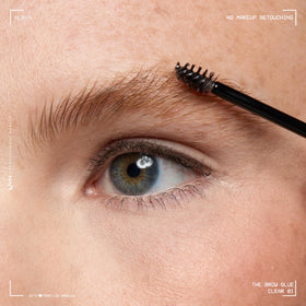 NYX The Brow Glue Taupe eyebrow gel with other NYX products
