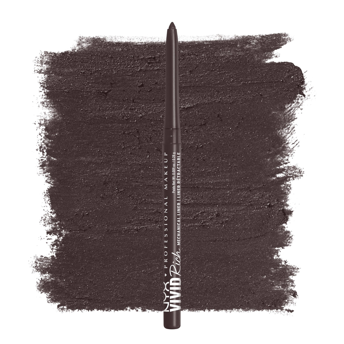 NYX Vivid Rich Mechanical Eye Pencil Smokin Topaz front view