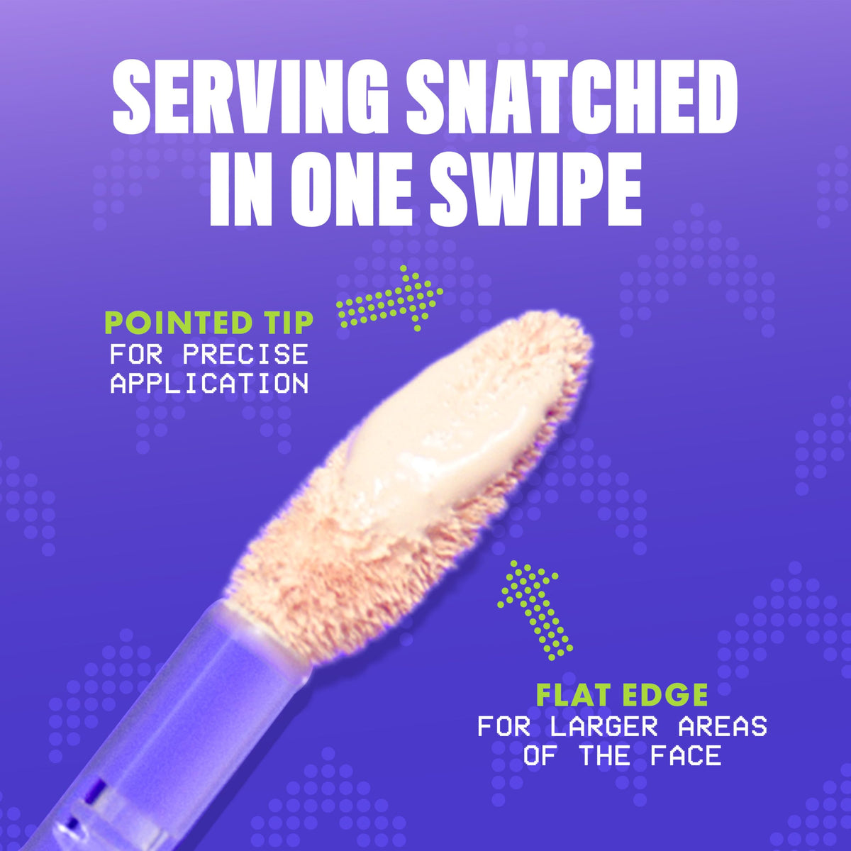 NYX Wonder Snatch Concealer in use during makeup application