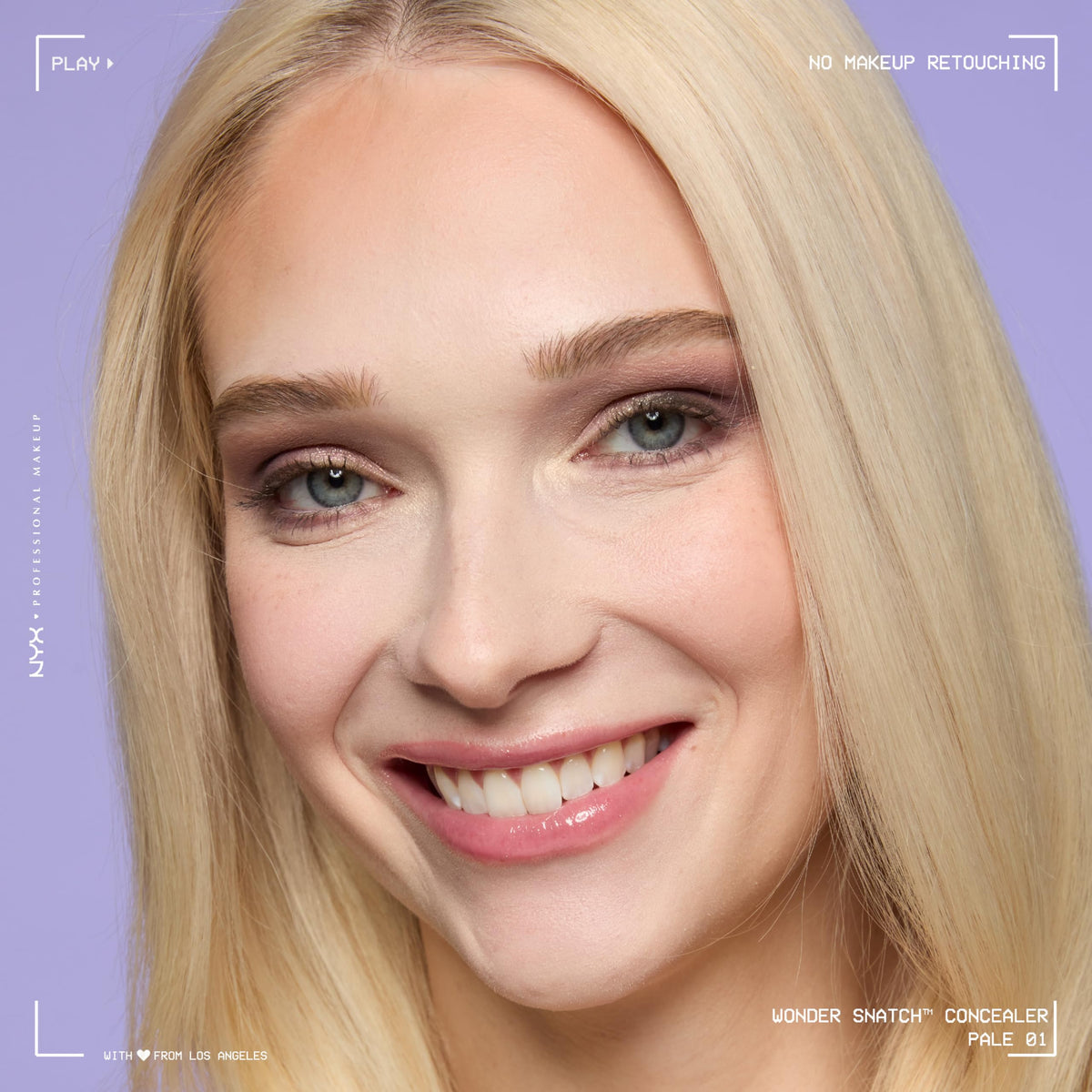 NYX Wonder Snatch Concealer matte finish close-up