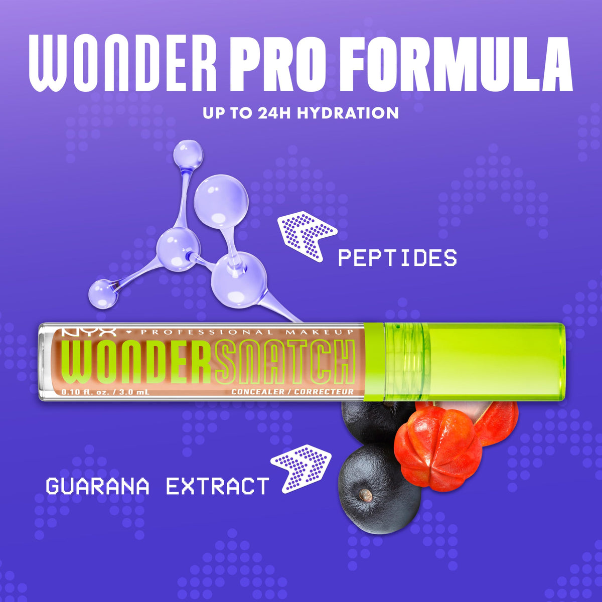 NYX Wonder Snatch Concealer Medium Olive applicator close-up