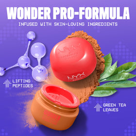 NYX Wonder Snatch Setting Powder application on skin