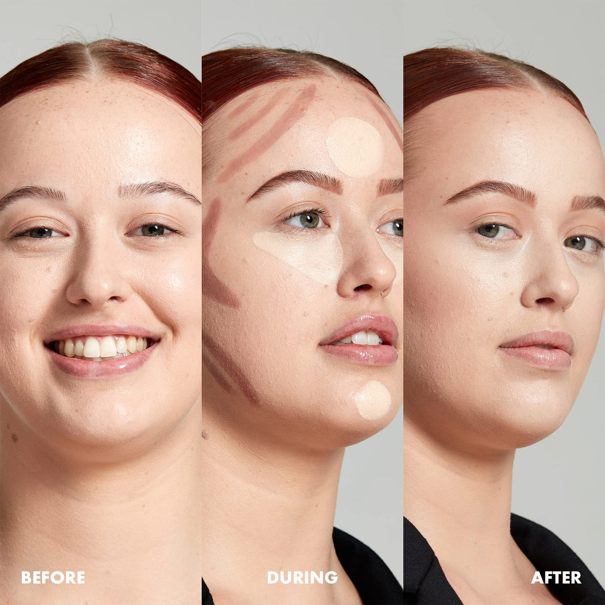 NYX Wonder Stick Light applied on a model's face