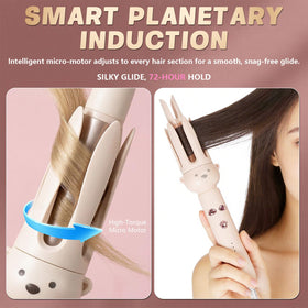O-CONN Automatic Curling Iron in travel bag