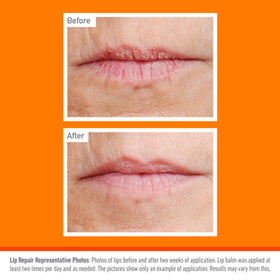 O'Keeffe's Cooling Relief Lip Repair Balm side view