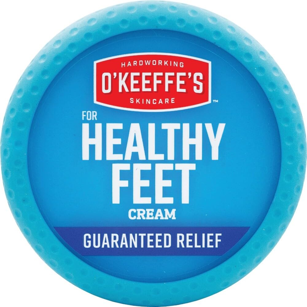 O'Keeffe's Healthy FEET Foot Cream 141g application on feet