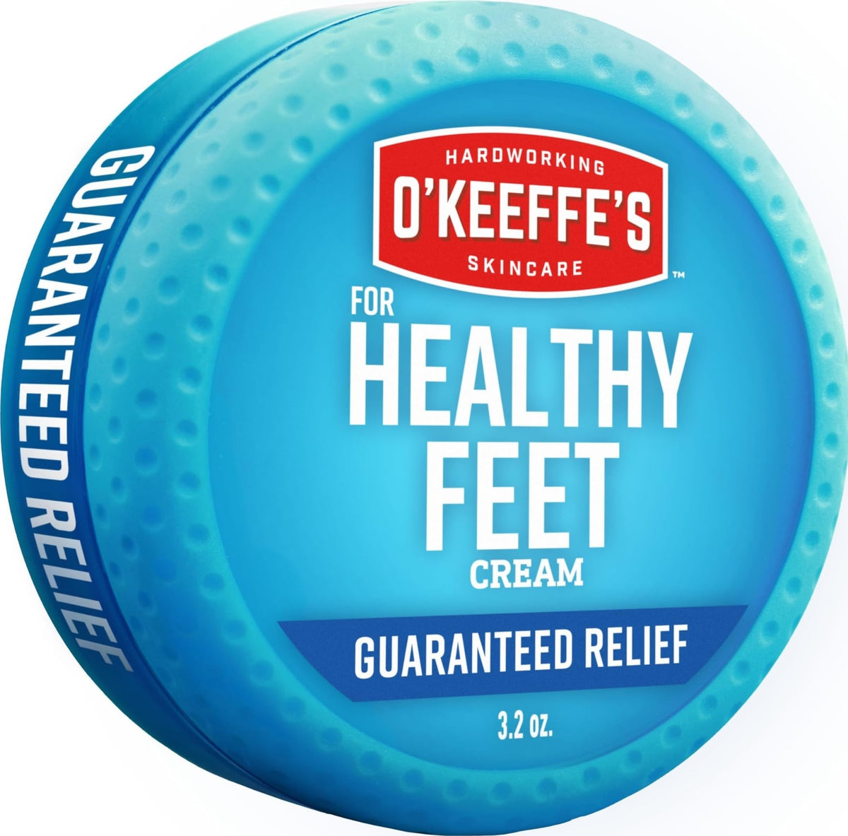 O'Keeffe's Healthy Feet Foot Cream 3.2 oz jar front view