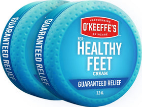 O'Keeffe's Healthy Feet Foot Cream 3.2 oz Jar front view