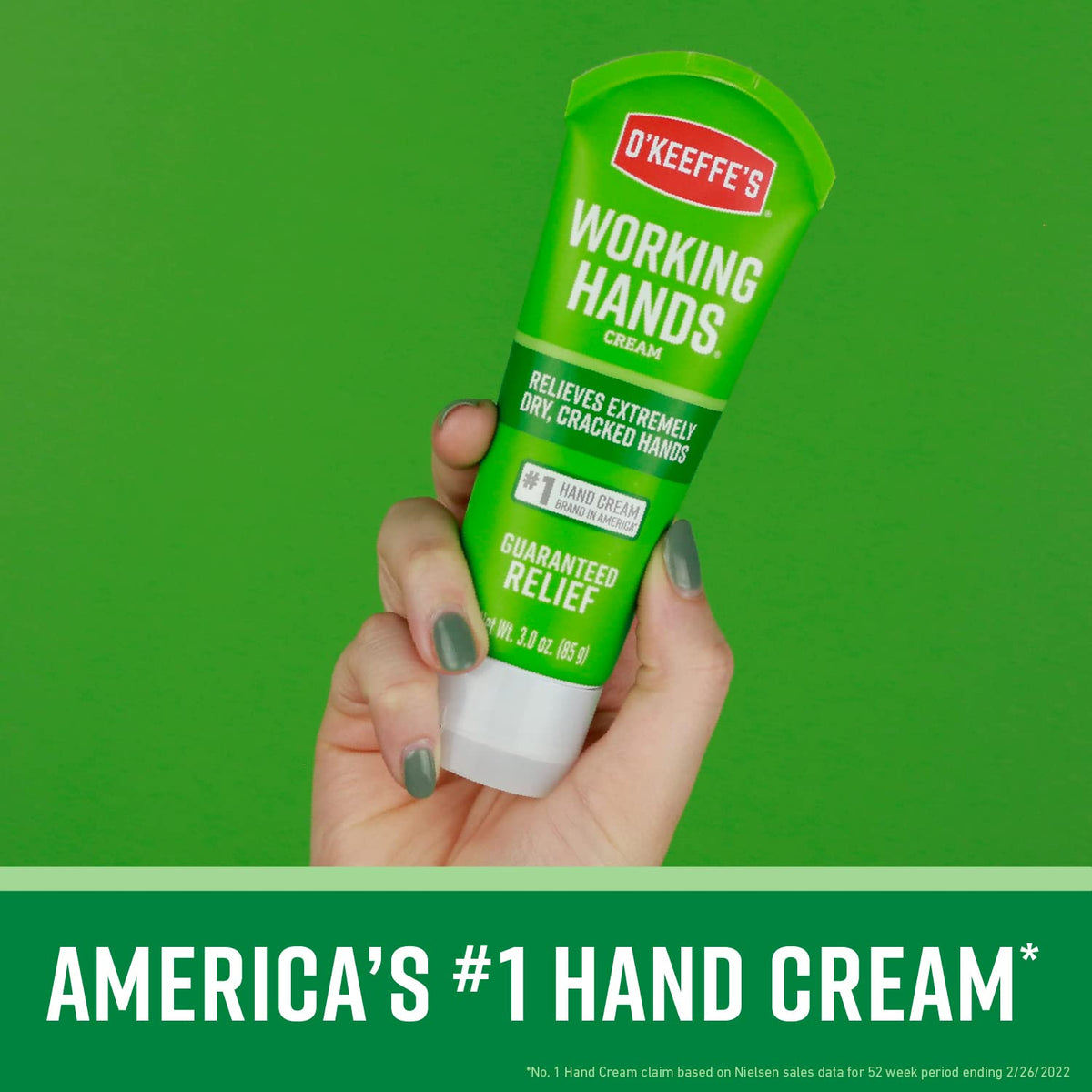 O'Keeffe's Healthy Feet Foot Cream 3 oz tube side view