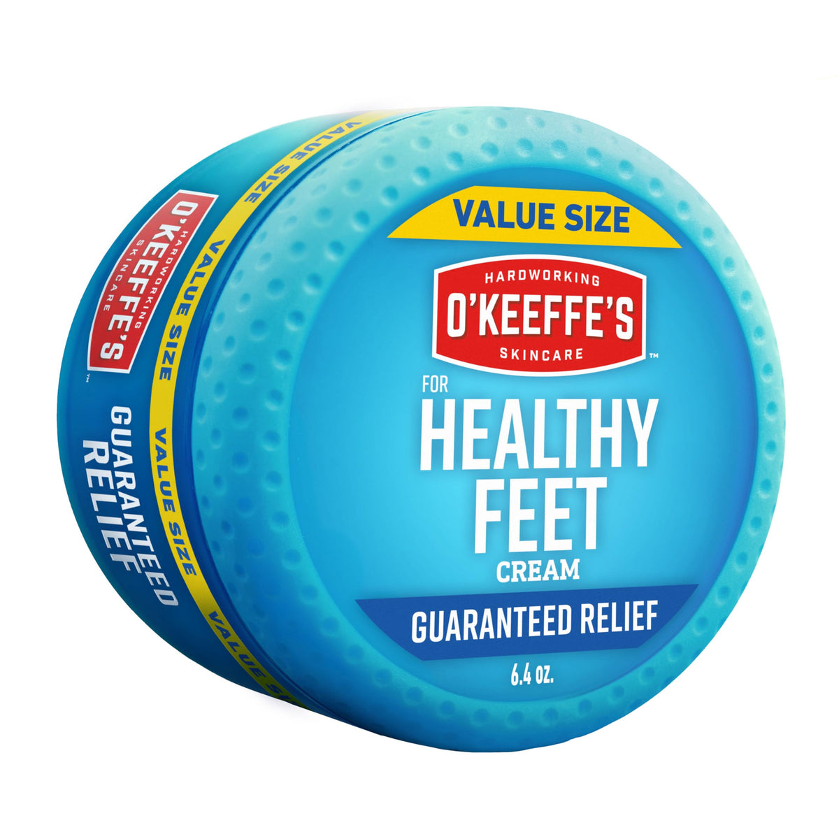 O'Keeffe's Healthy Feet Foot Cream 6.4 oz jar front view