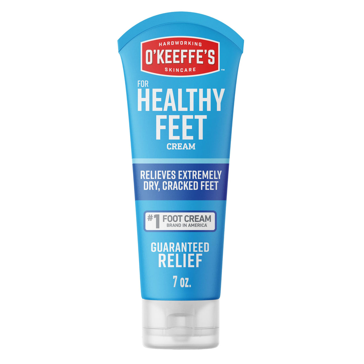 O'Keeffe's Healthy Feet Foot Cream 7 oz tube front view