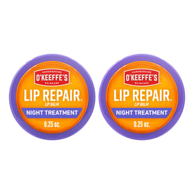 O'Keeffe's Lip Repair Night Balm 0.25 oz jar front view