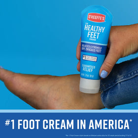 O'Keeffe's Working Hands and Healthy Feet creams travel size packaging