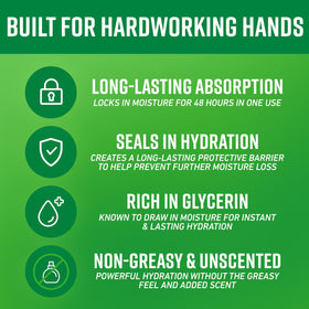 O'Keeffe's Working Hands Cream 10oz on a wooden table
