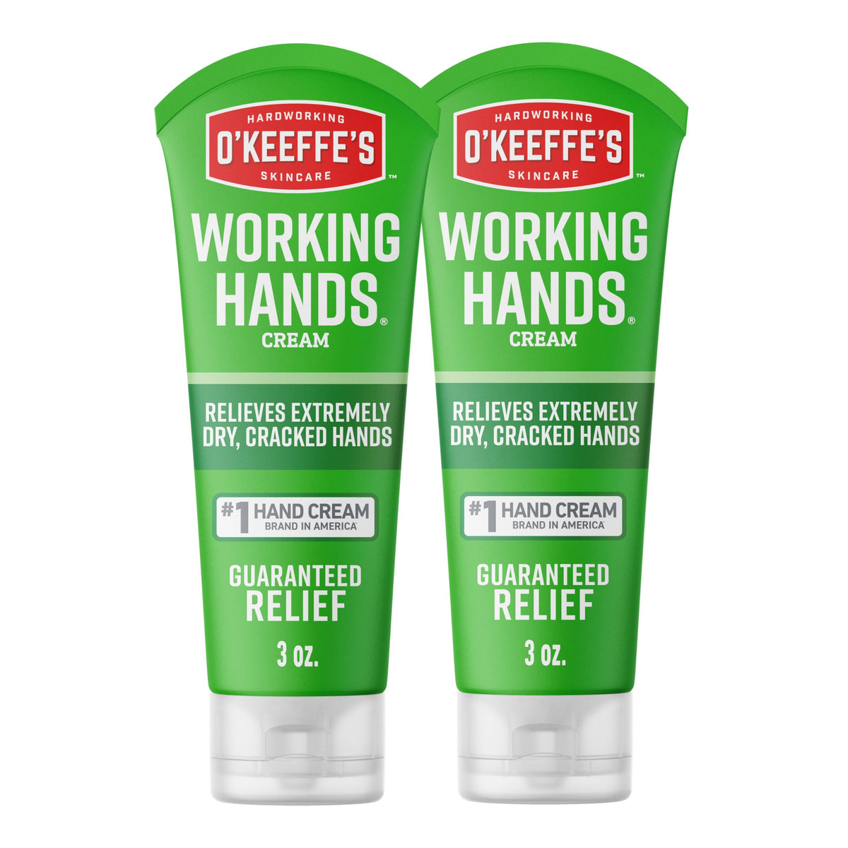 O'Keeffe's Working Hands Hand Cream 3 oz tube front view
