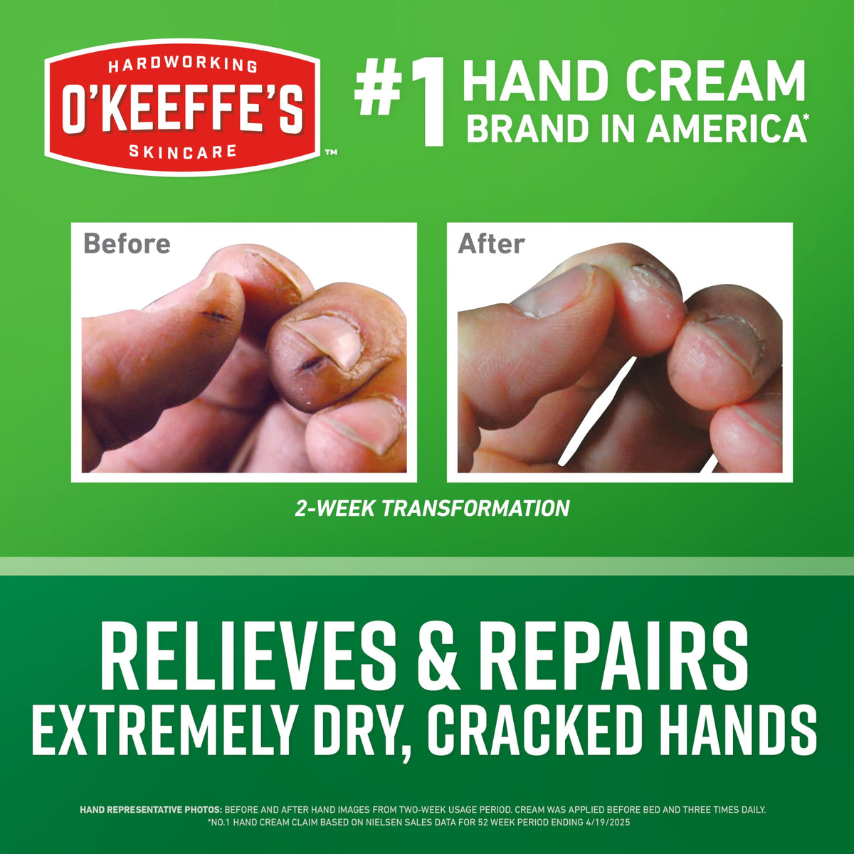 O'Keeffe's Working Hands Hand Cream 6.8 oz jar side view