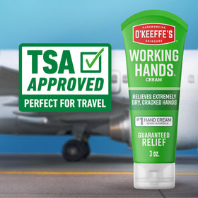 O'Keeffe's Working Hands Hand Cream application on hands