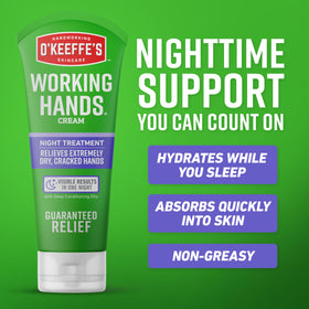 O'Keeffe's Working Hands Hand Cream in a travel bag
