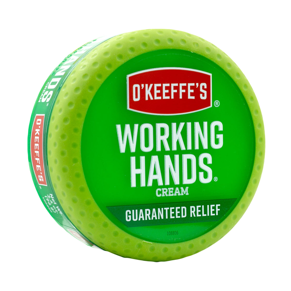O'Keeffe's Working Hands Hand Cream jar 3.2 oz front view