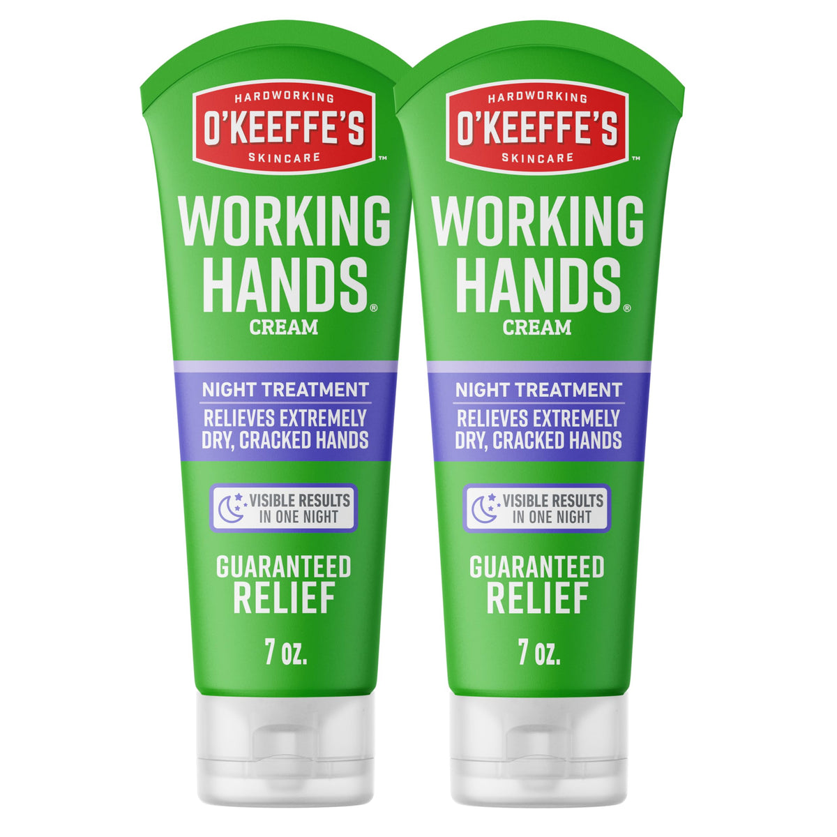 O'Keeffe's Working Hands Night 7 oz tube front view