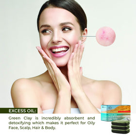 O NATURALS Dead Sea Soap Bar packaging with ingredients