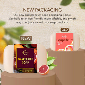 O NATURALS Petitgrain soap bar in a relaxing setting