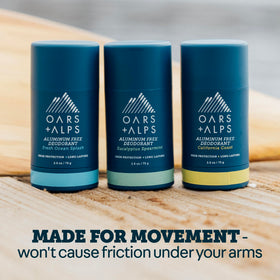 Oars + Alps California Coast deodorant stick