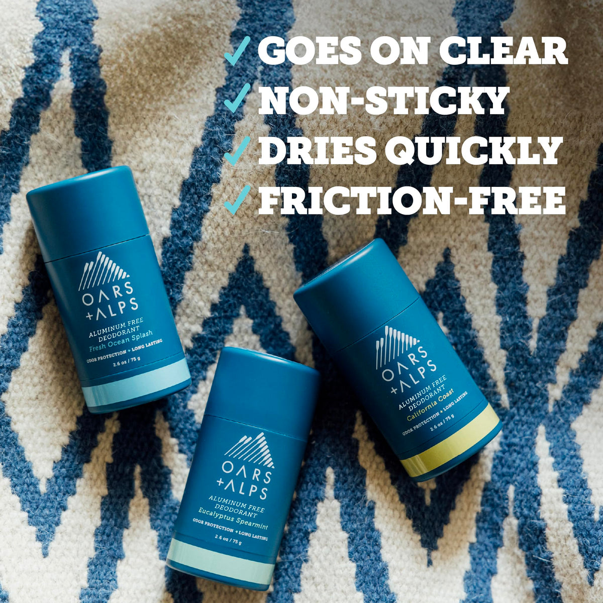 Oars + Alps deodorant ingredients list