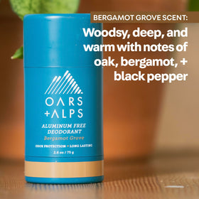 Oars + Alps Men's Deodorant ingredients list