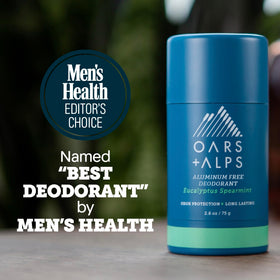 Oars + Alps Men's Deodorant stick with clear formula