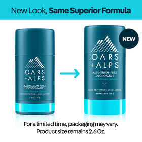 Oars + Alps Men's Deodorant texture close-up