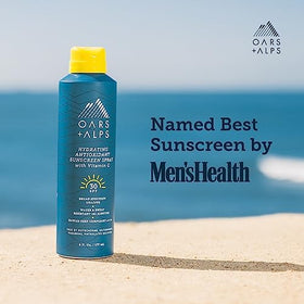 Oars + Alps SPF 30 Body Sunscreen Spray 6oz back view